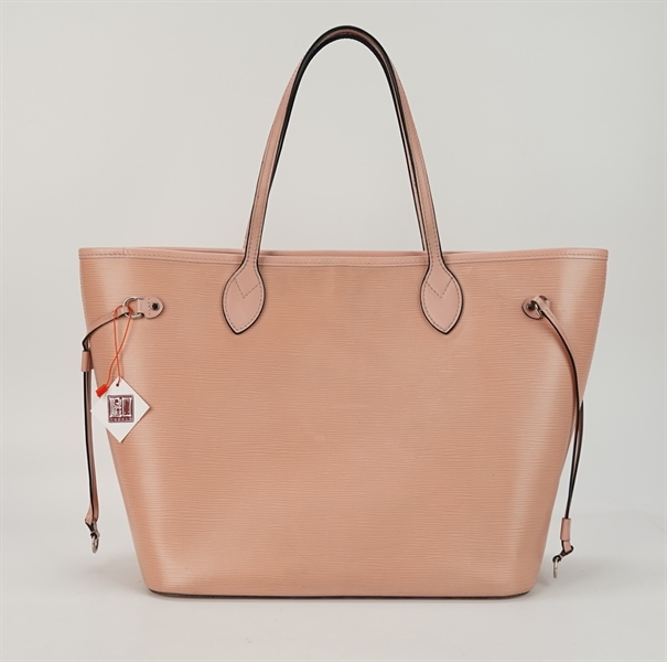 Túi LV NeverFull hồng nude kèm ví S35 TB+