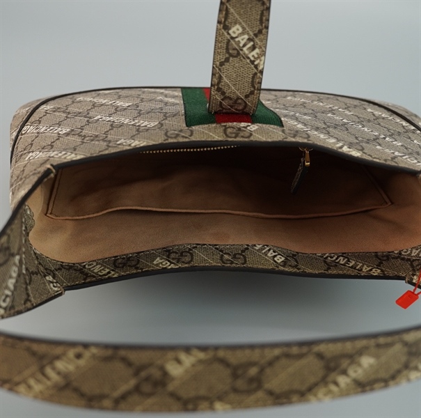 Túi GG Jackie 1961 màu xám S27 TB+