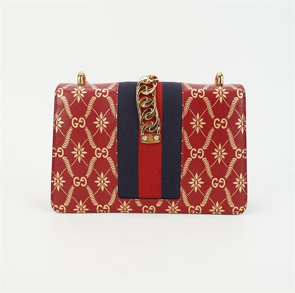 Túi GG Sylvie đỏ S26 TB+