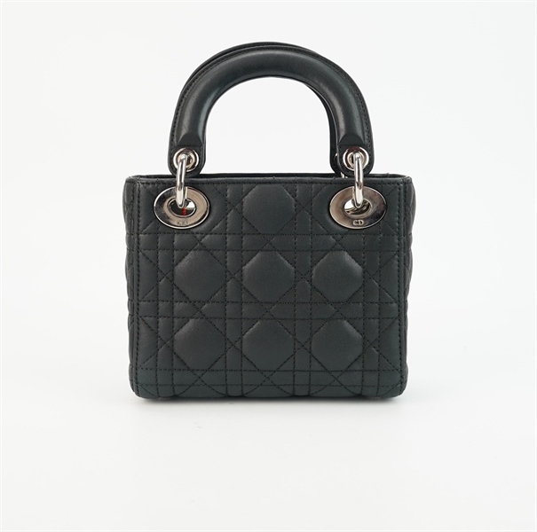 Túi Dior Lady màu đen s17 TB+