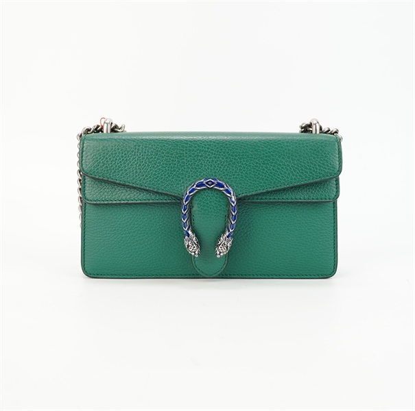 Túi GG Dionysus màu xanh lá S25 TB+