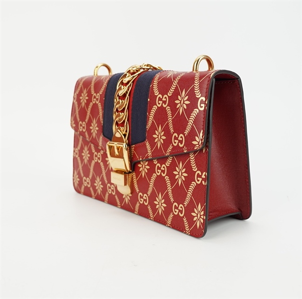 Túi GG Sylvie đỏ S26 TB+