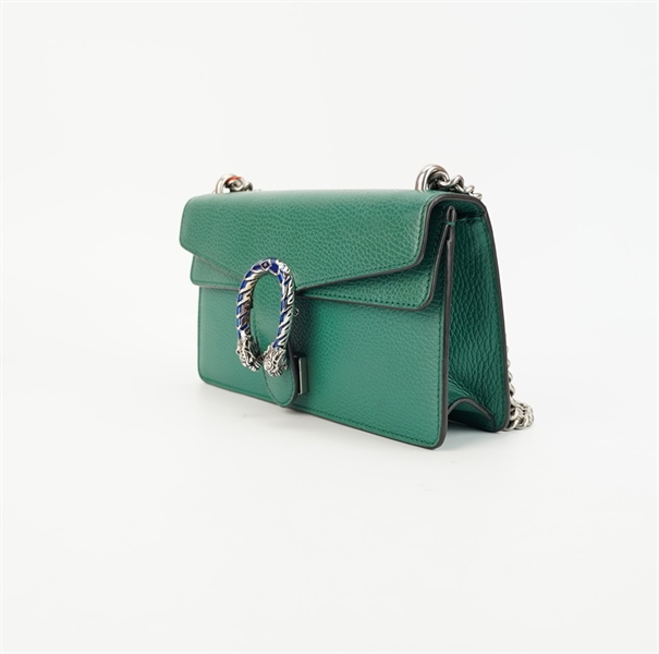 Túi GG Dionysus màu xanh lá S25 TB+