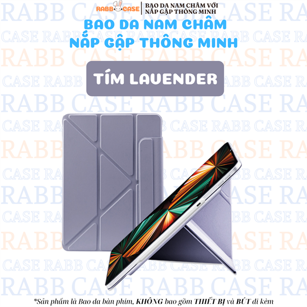 Ốp iPad siêu mỏng Magneto có quai gấp tam giác Pro 12.9" (2020/M1/M2)/ Air 13"