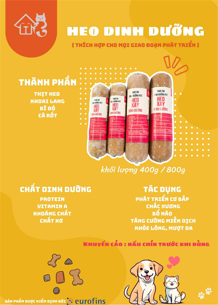 HG Raw Heo Xay Dinh Dưỡng 400g