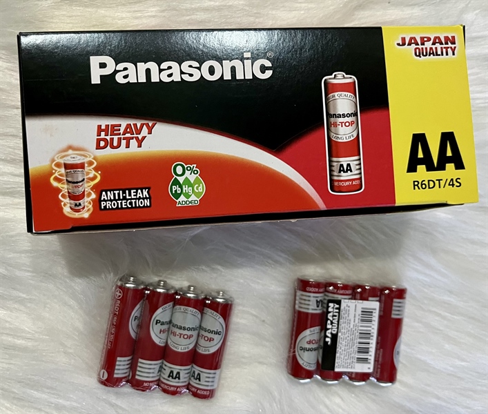 Pin Panasonic Đỏ Tiểu