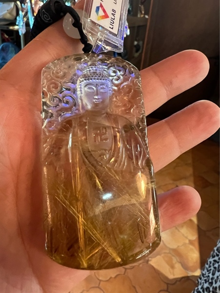 Mặt Phật A Di Đà tóc nâu to 567728 +