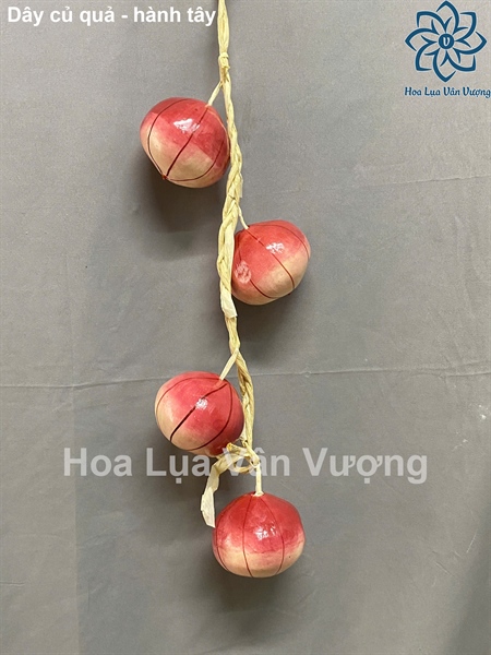 Dây Củ Quả - Hành Tây - Quả và dây quả - Hoa Lụa Vân Vượng