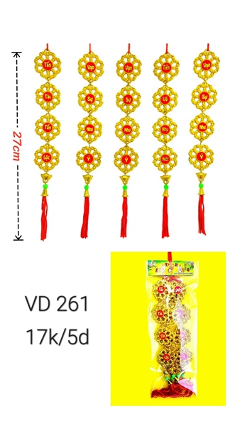 VD.261 - MAI CỤC VÀNG 8 CẠNH SỐ 1