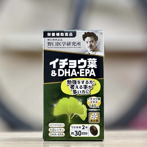VIÊN UỐNG BỔ NÃO DHA & EPA NOGUCHI NHẬT BẢN 60 VIÊN