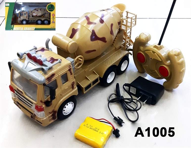 A1005 HỘP XE CÔNG TRÌNH BỒN TRỘN QUÂN SỰ ĐIỀU KHIỂN, CÓ SẠC