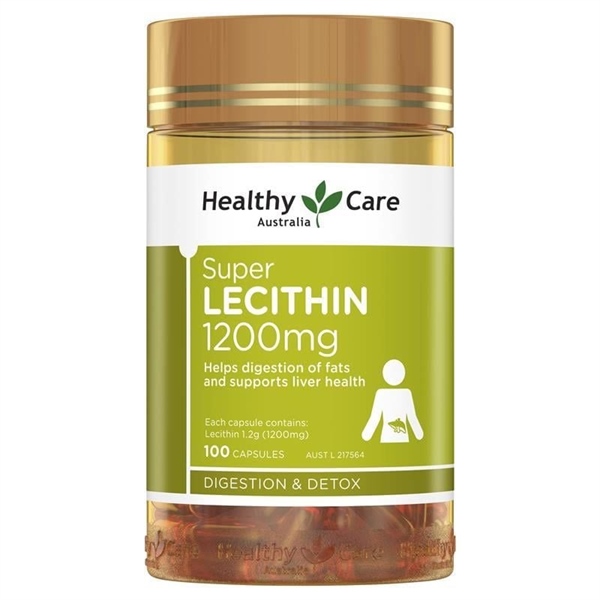 MẦM ĐẬU NÀNH ÚC LECITHIN 1200MG 100V