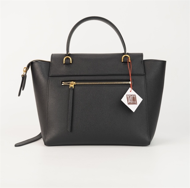 Túi Celine màu đen sz 23cm +