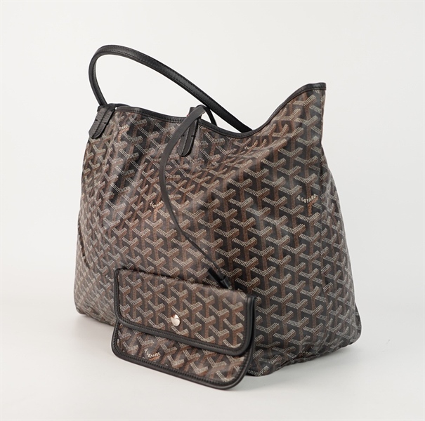 Túi Goyard xám nâu kèm pound +