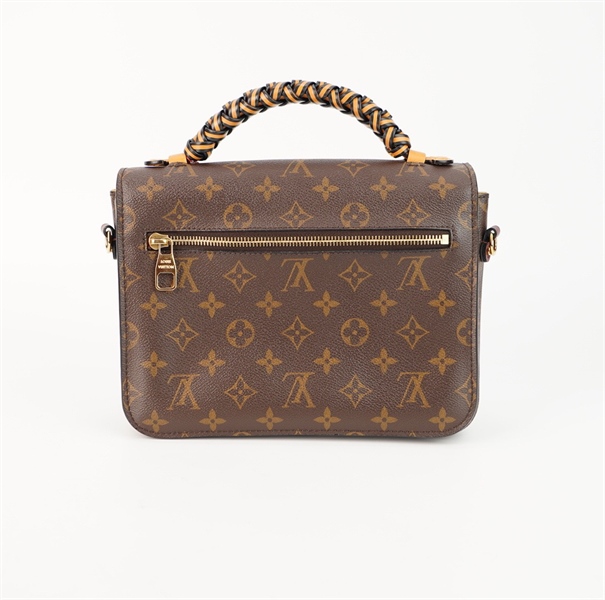 Túi LV metis quai xoắn nâu sz 24cm +