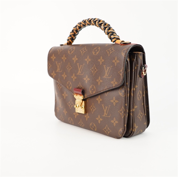 Túi LV metis quai xoắn nâu sz 24cm +