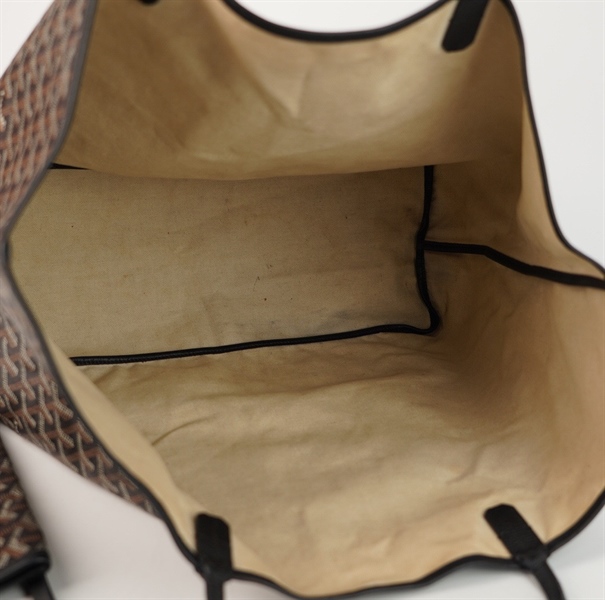 Túi Goyard xám nâu kèm pound +