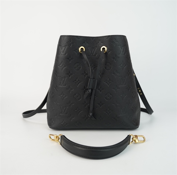 Túi LV nóe hoa đen sz đáy 26cm TB+