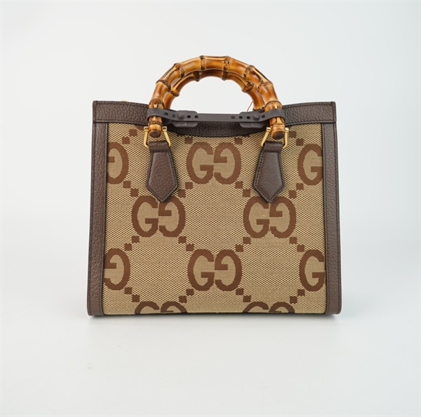 Túi GG nâu quai trúc 26cm TB+