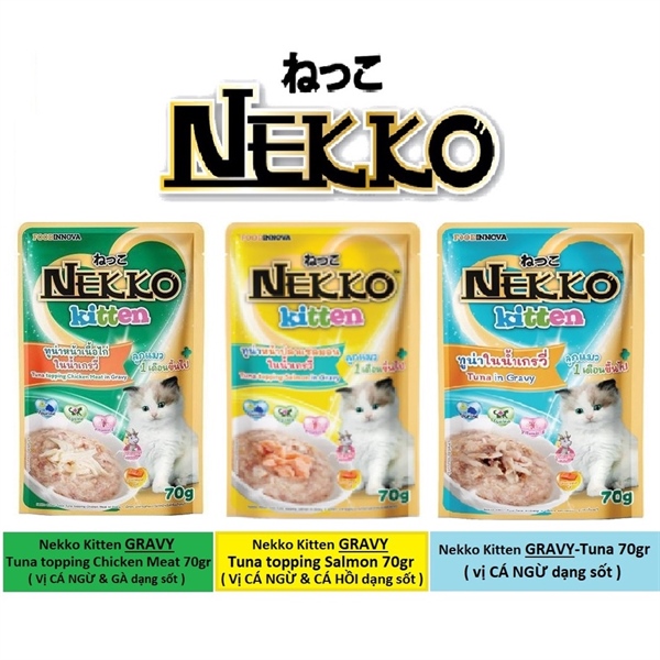 Nekko Mèo Con Gravy Cá Ngừ
