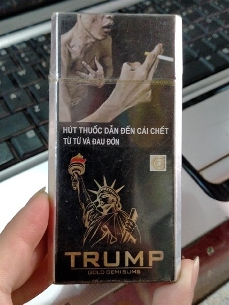 THUỐC LÁ TRUMP GOLD DEMI SLIMS