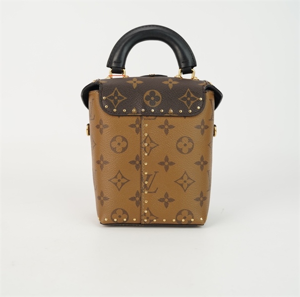 Túi LV camera hoa nâu size 12 +