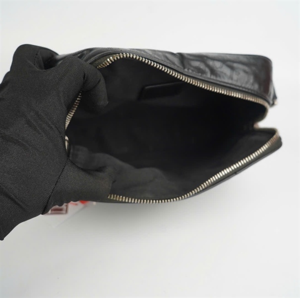 Túi Dior đeo chéo màu đen 22cm KG+