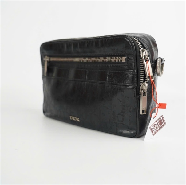 Túi Dior đeo chéo màu đen 22cm KG+