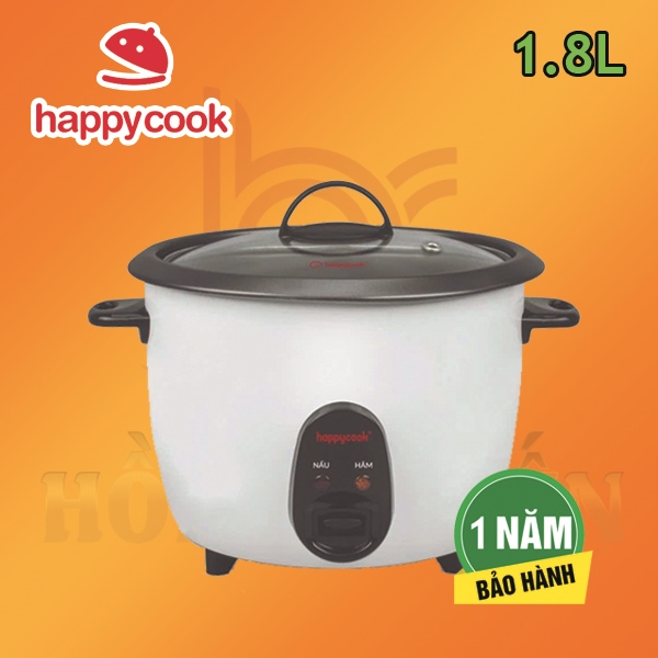 Nồi Cơm Nắp Rời HAPPYCOOK 1.8 Lít HCD-180B