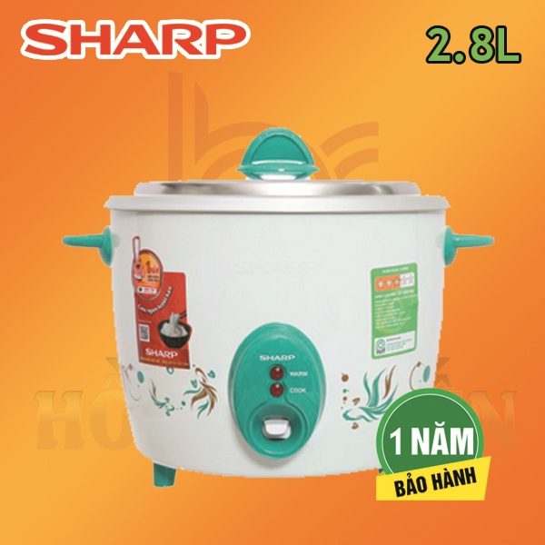 Nồi Cơm Nắp Rời SHARP 2.8 Lít KSH-D28V
