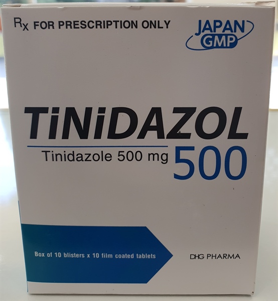 Tinidazol 500 v/10 h/100 t/7200