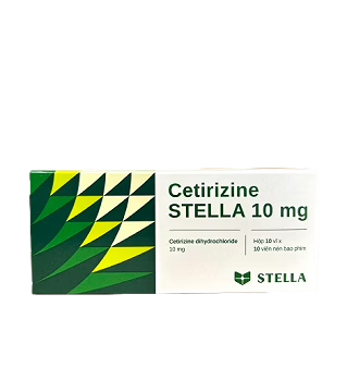 Cetirizine 10mg stella (h/100v)