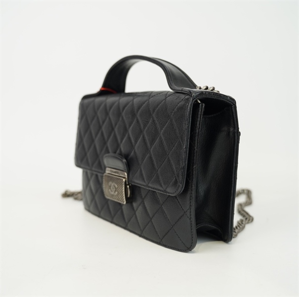 Túi Chanel đen khóa bạc (23348830) s25 KG+