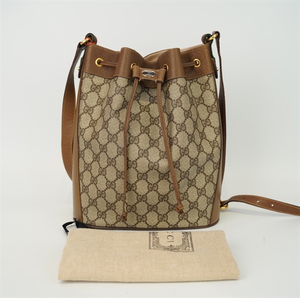 Túi GG dây rút màu nâu size 20 KG+