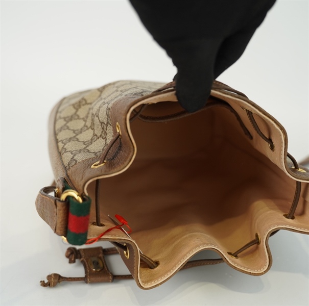 Túi GG dây rút màu nâu size 20 KG+