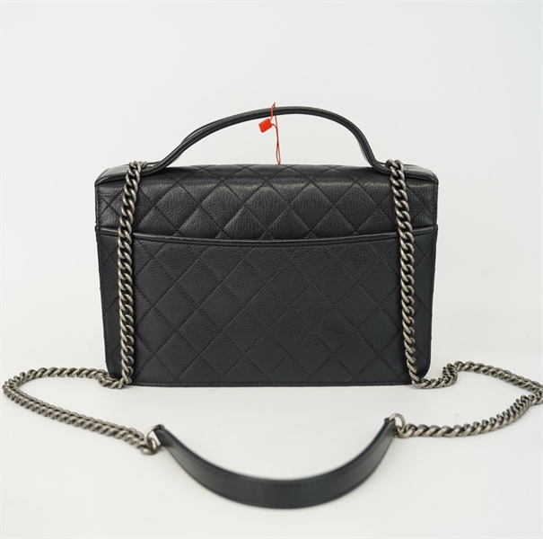 Túi Chanel đen khóa bạc (23348830) s25 KG+