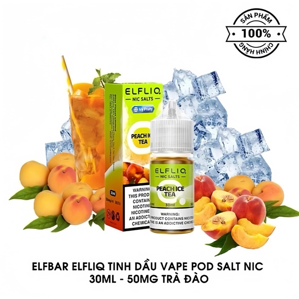 Peach Ice Tea (Trà Đào Lạnh) (Chai)