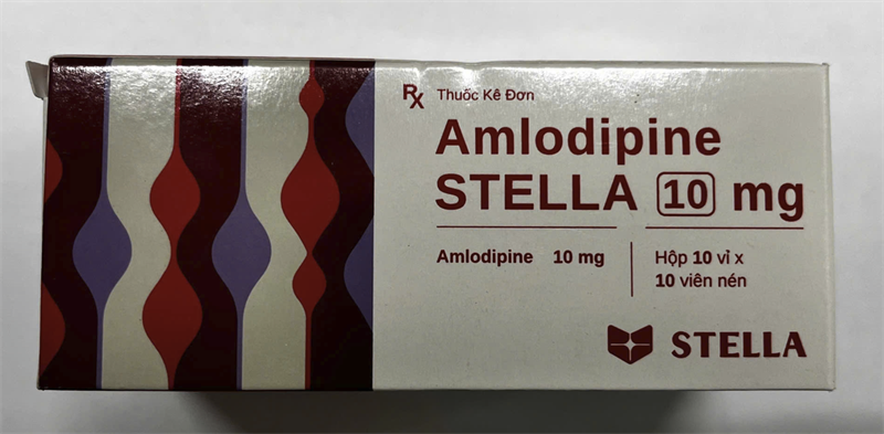 Amlodipine 10mg stella (h/100v)