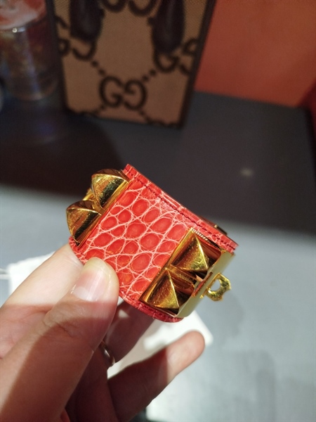 Vòng tay Hermes đỏ TB+