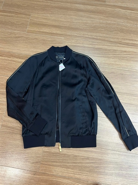 Áo khoác đen khóa kéo - a Long live (TH-A21)