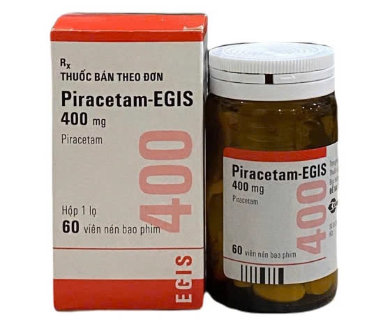 Piracetam 400mg Egis (Chai 60V)