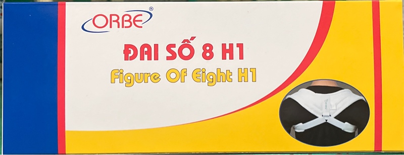 Đai số 8 (Băng đai xương đòn) H1 cỡ L - TM VTYT Hà Nội