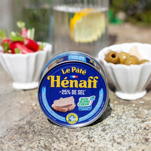 (Pháp) 👉 Pate thịt heo 1.5% gan Henaff 👉 156g