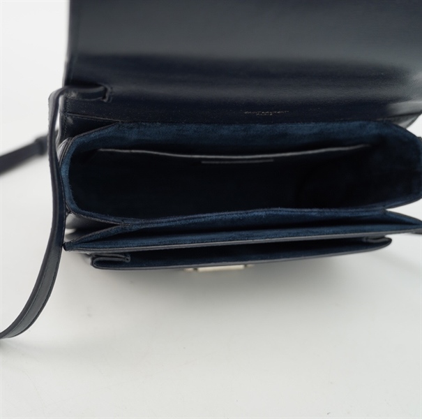 Túi YSL xanh đen size 22 +