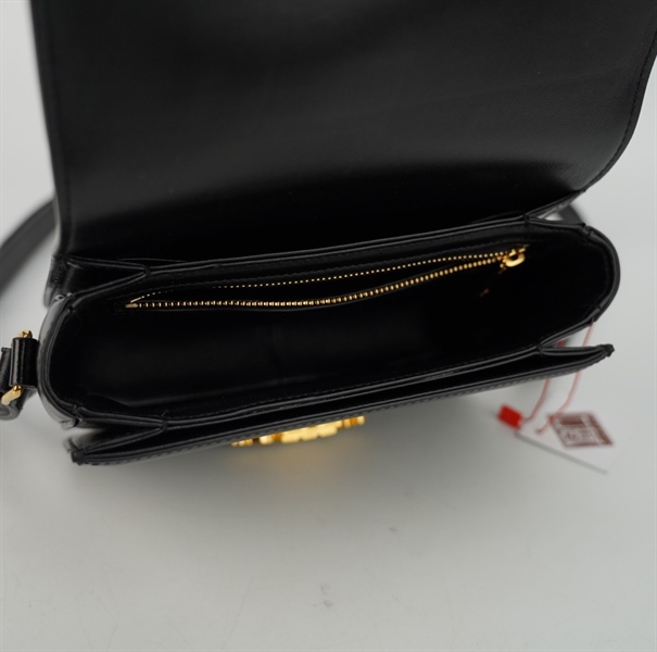 Túi Celine đen bóng size 18+