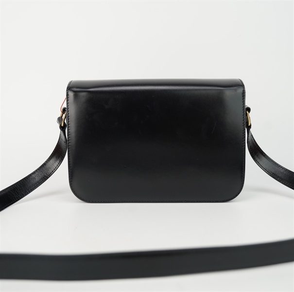 Túi Celine đen bóng size 22 +