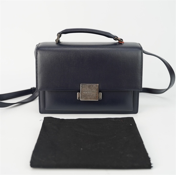 Túi YSL xanh đen size 22 +