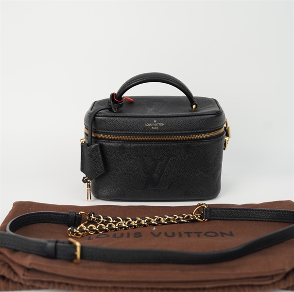 Túi LV cốp hoa đen size 18 +