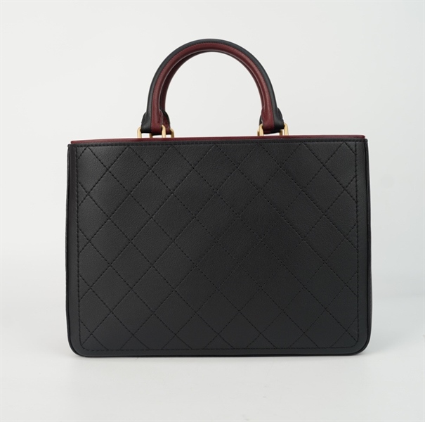 Túi Chanel đen lòng nâu size 30 +