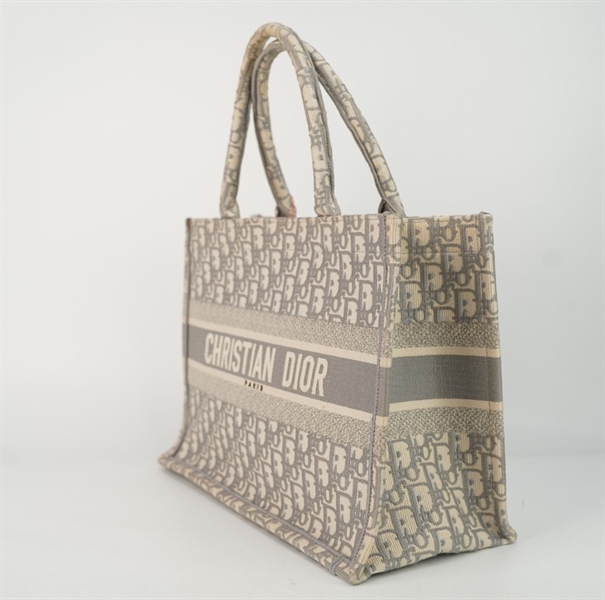 Túi Dior tote màu xám (50-MA-1129) size 36 +